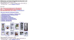 Desktop Screenshot of kuehlgeraete-sonderposten.com